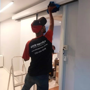 porta automática de vidro